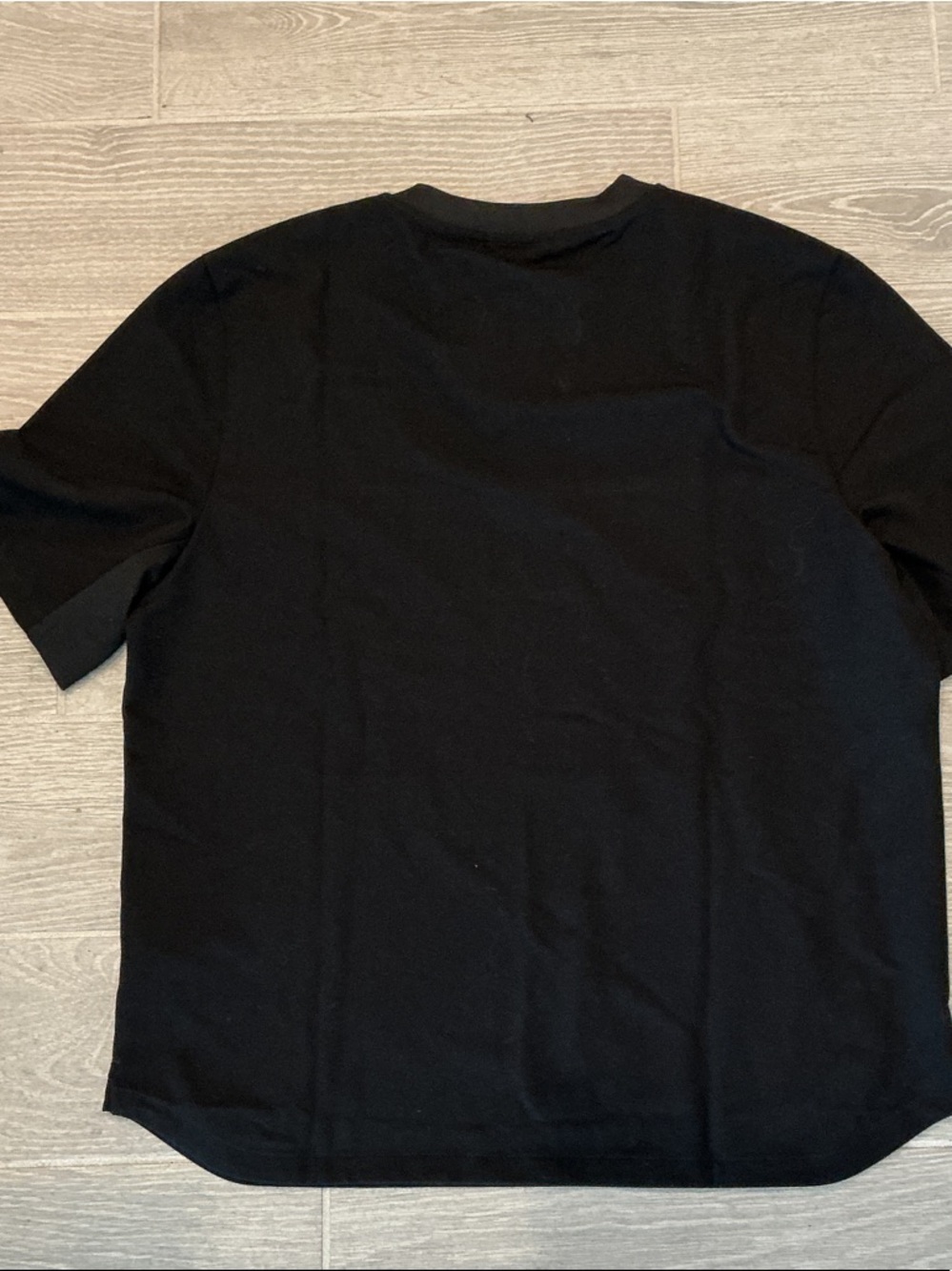 FIGS Colmar Black Short Sleeve Crewneck Scrub Top Men’s Sz Large NWT - Picture 4 of 4